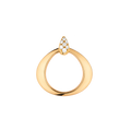 OMEGA Dewdrop Pendant, 18k yellow gold, diamonds - P90BBA0200305 - View 1