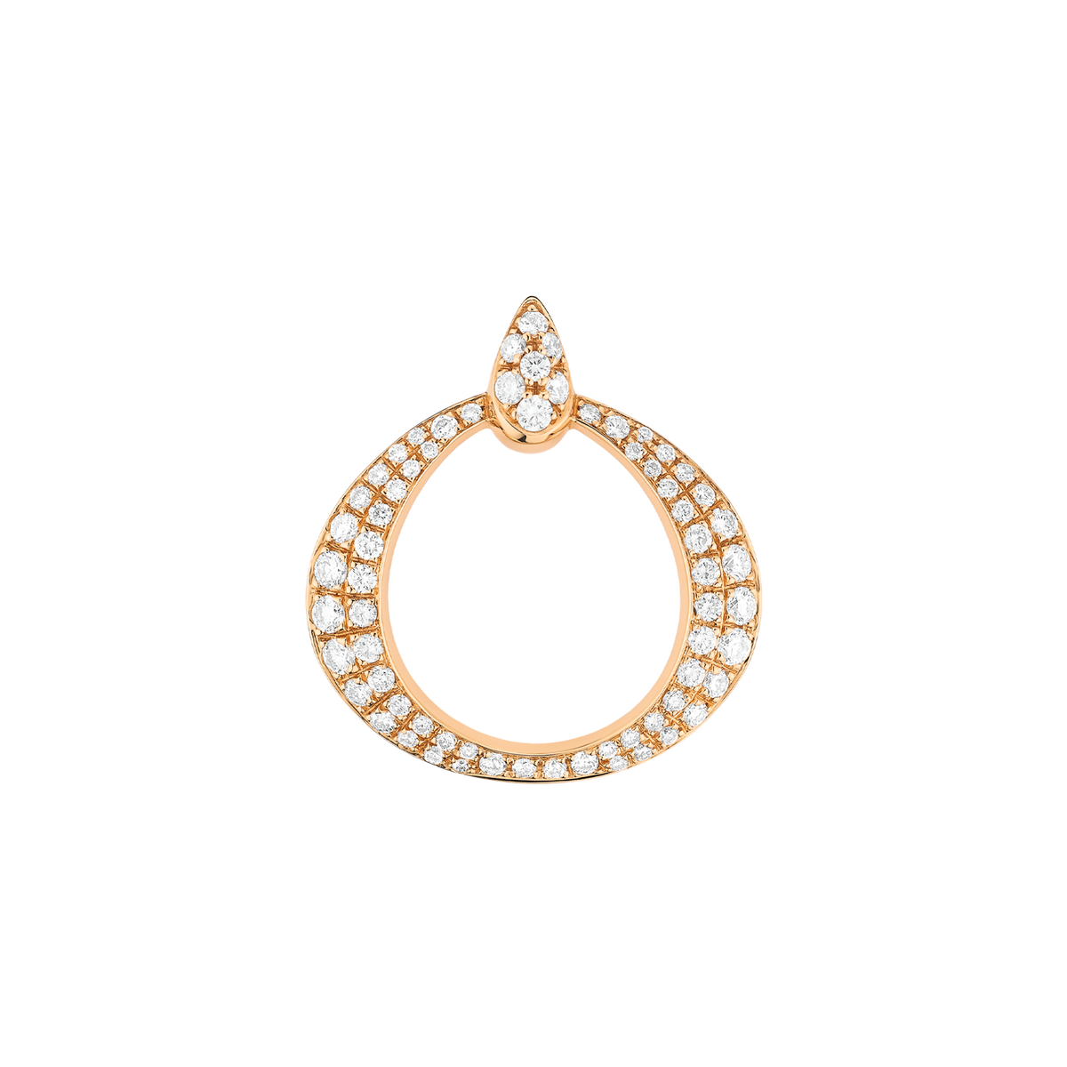 OMEGA Dewdrop Pendant, 18k yellow gold, diamonds - P90BBA0200405 - View 1