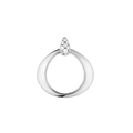 OMEGA Dewdrop Pendant, 18k white gold, diamonds - P90BCA0200305 - View 1