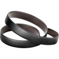 Fine Leather Belt, black / brown - 7010910001 - View 1