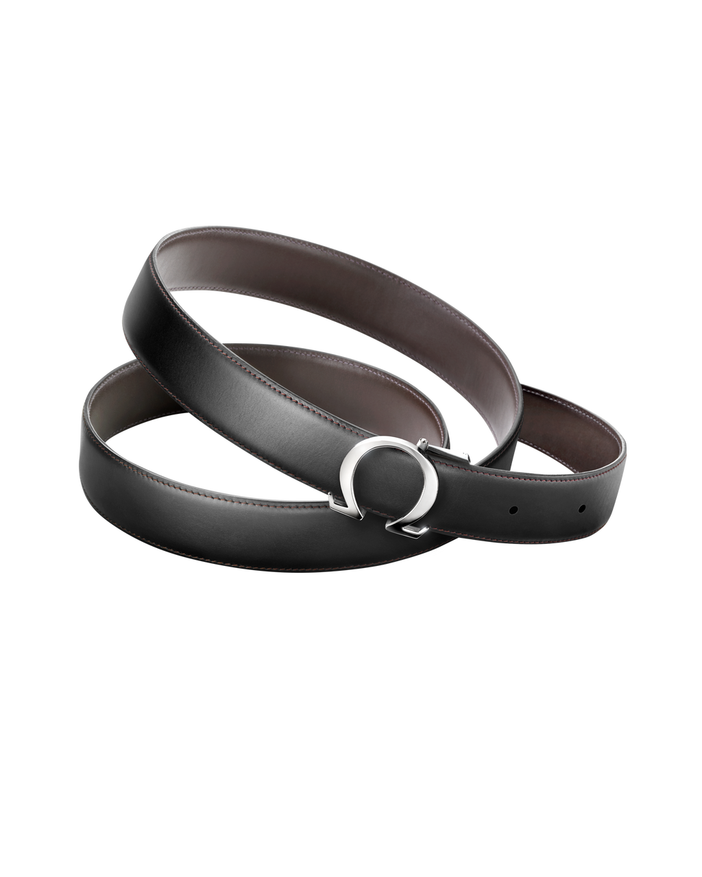 Fine Leather Buckle, Brass - 7020630001 - View 2