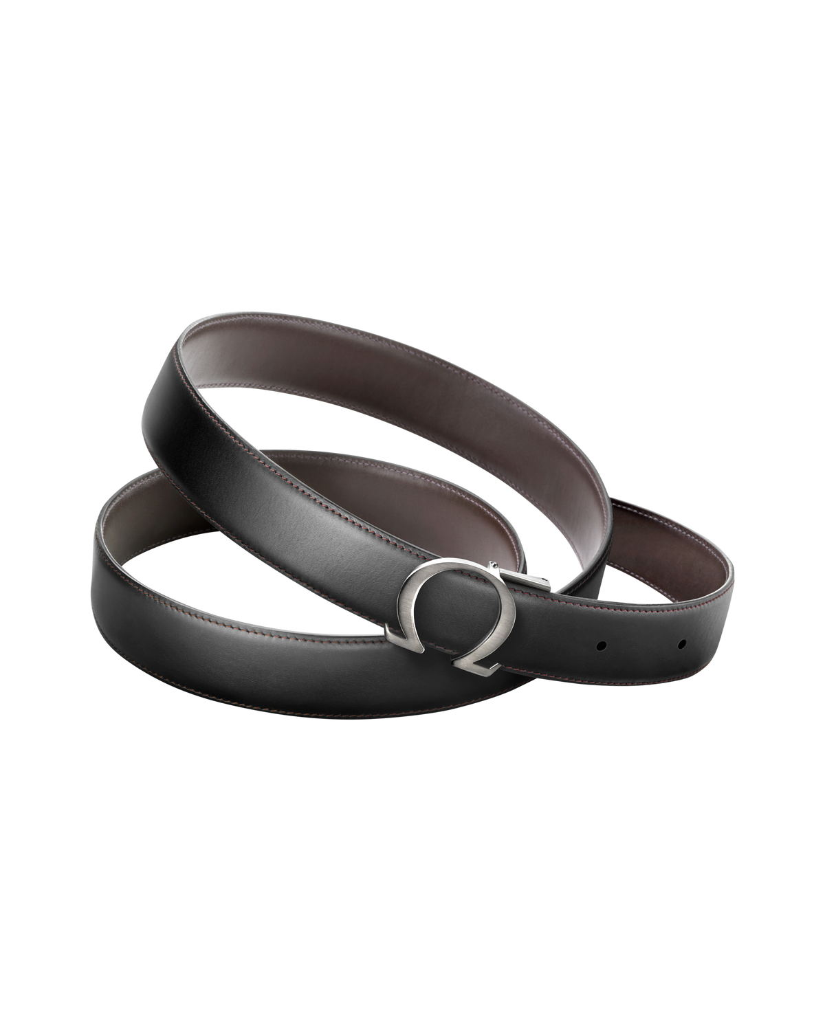 Fine Leather Buckle, Brass - 7020640001 - View 2
