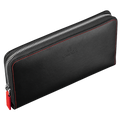 Fine Leather Wallet, black / red - 7070210004 - View 1
