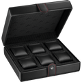 Fine Leather Watch box, black - 7070310012 - View 1
