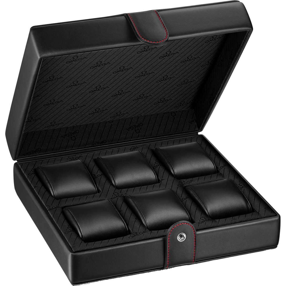 Fine Leather Watch box, black - 7070310012 - View 1