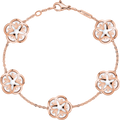 OMEGA Flower Bracelet, 18k red gold, mother-of-pearl - B43BGA0204005 - View 1