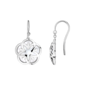 OMEGA Flower Earring, 18k white gold, mother-of-pearl - E603BC0700105 - View 1