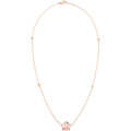 OMEGA Flower Necklace, 18k red gold, opale - N603BG0700305 - View 1