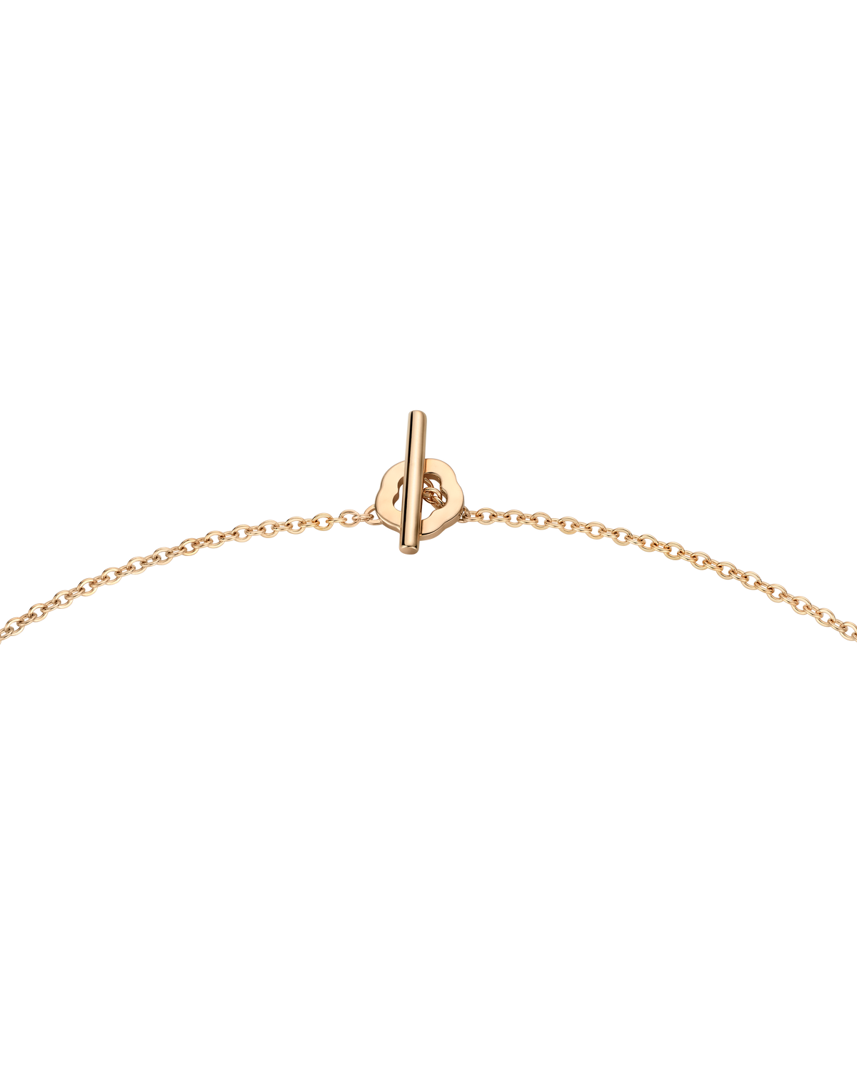 OMEGA Flower Necklace, Moonshine™ gold, agate - N603GV0700105 - View 2