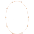 OMEGA Flower Necklace, 18k red gold, mother-of-pearl - N81BGA0204005 - View 1