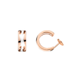 Ladymatic Earring, 18k red gold, ceramic - E604CK0000105 - View 1