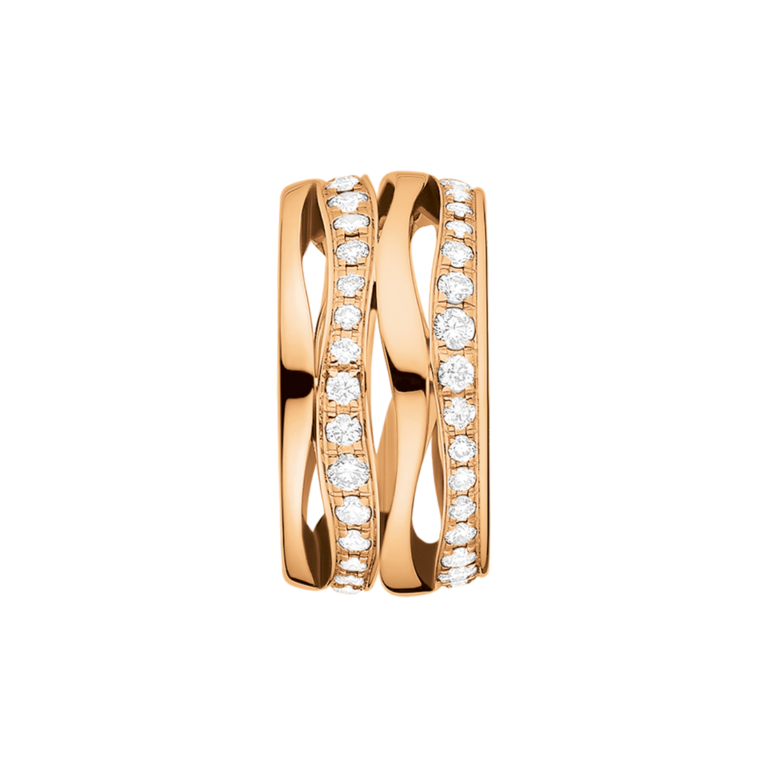 Ladymatic Pendant, 18k yellow gold, diamonds - P604BB0100105 - View 1
