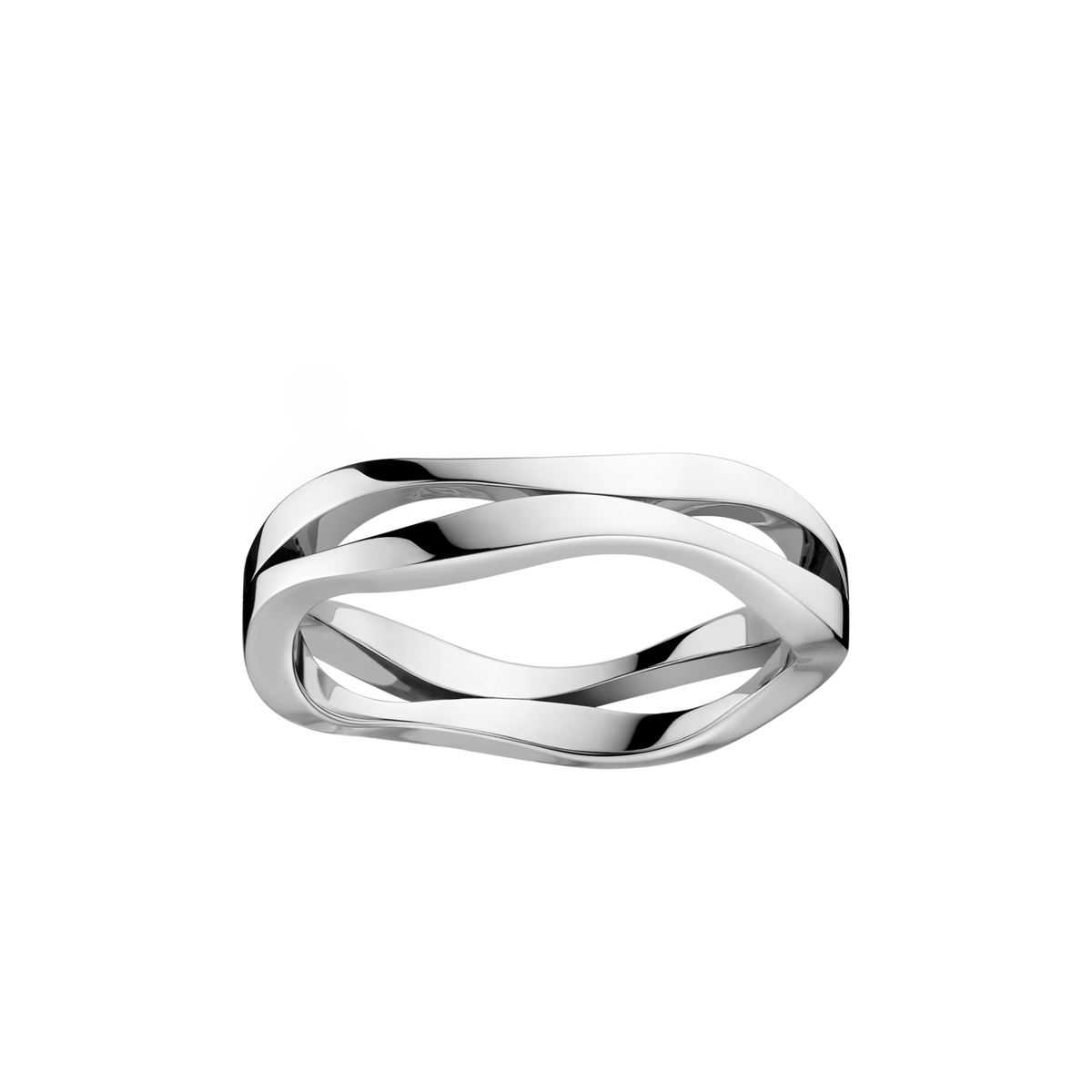 Ladymatic Ring, 18k white gold - R604BC00001XX - View 1