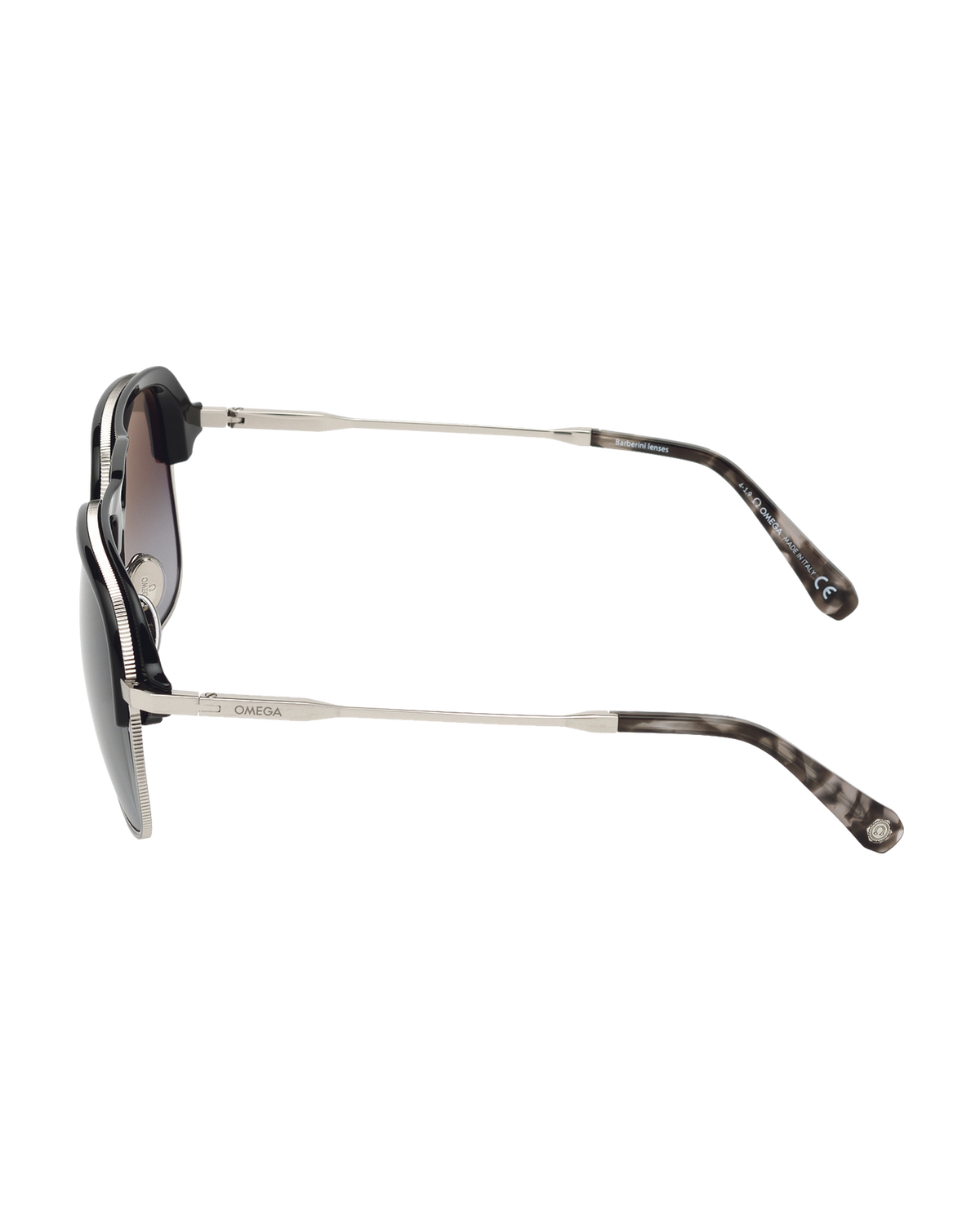 Sunglasses - Pilot style, man - OM0015-H6005B - View 2