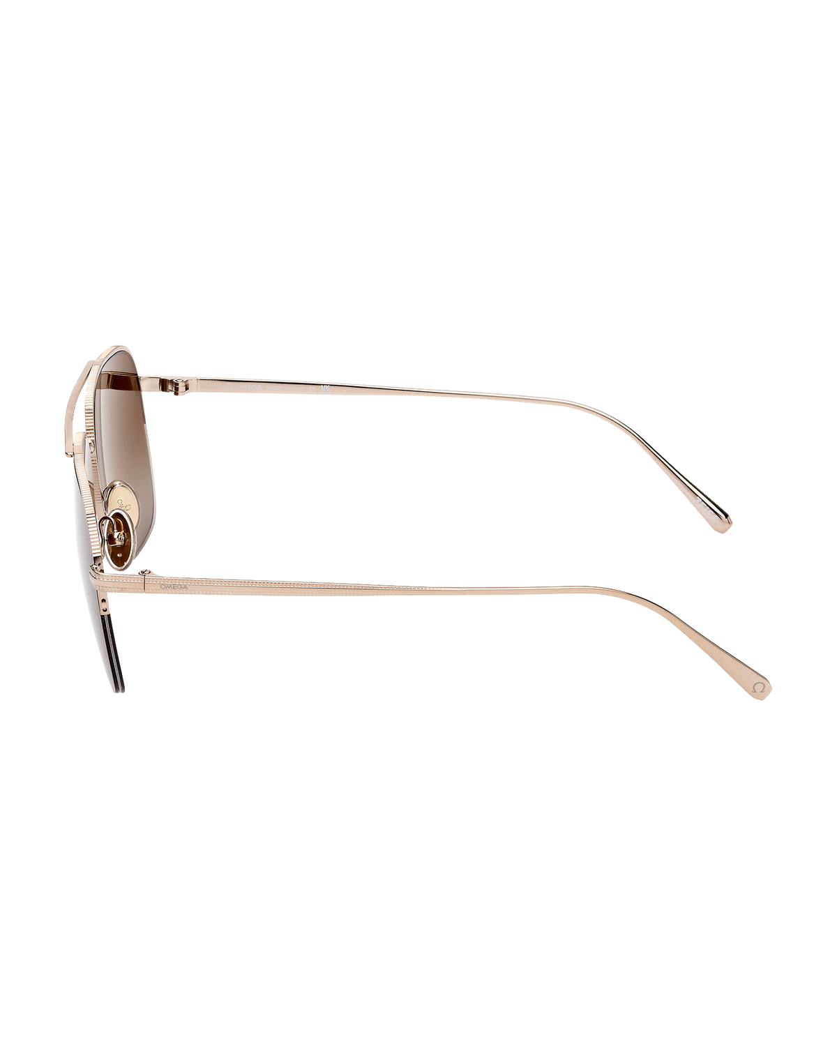 Sunglasses - Pilot style, man - OM0034-H5934F - View 2
