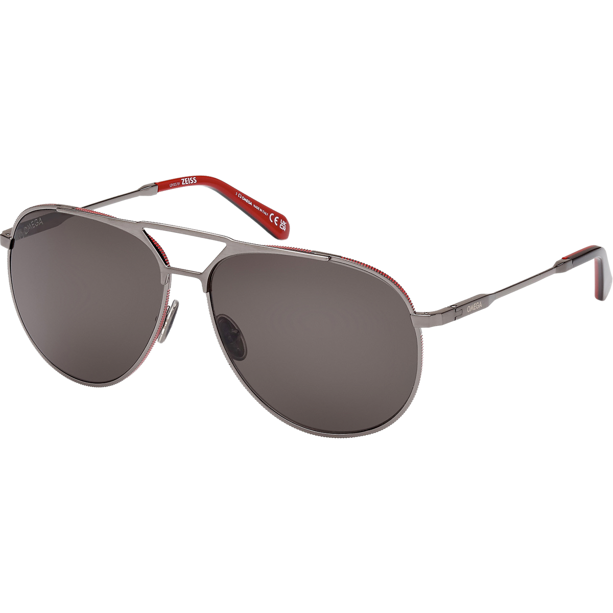 Sunglasses - Pilot style, man - OM0037-H6108D - View 1