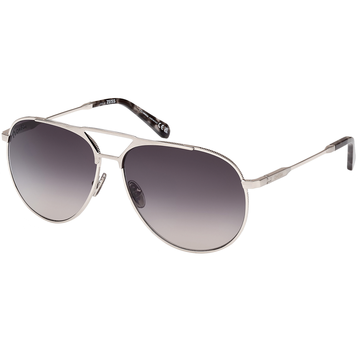 Sunglasses - Pilot style, man - OM0037-H6116B - View 1