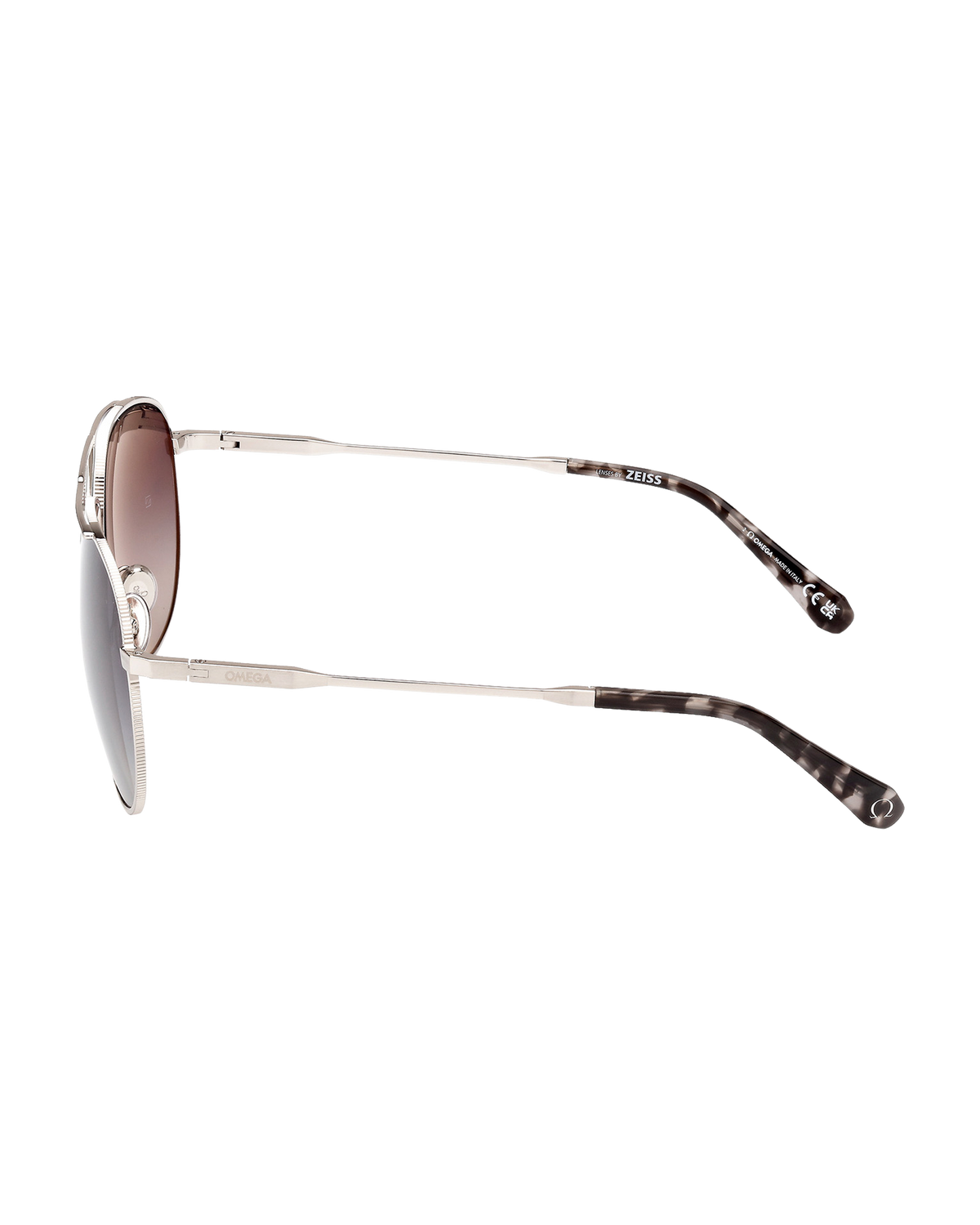 Sunglasses - Pilot style, man - OM0037-H6116B - View 2