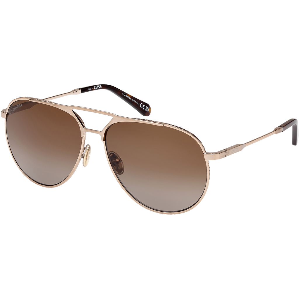 Sunglasses - Pilot style, man - OM0037-H6134F - View 1