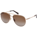 Sunglasses - Pilot style, man - OM0037-H6134F - View 1
