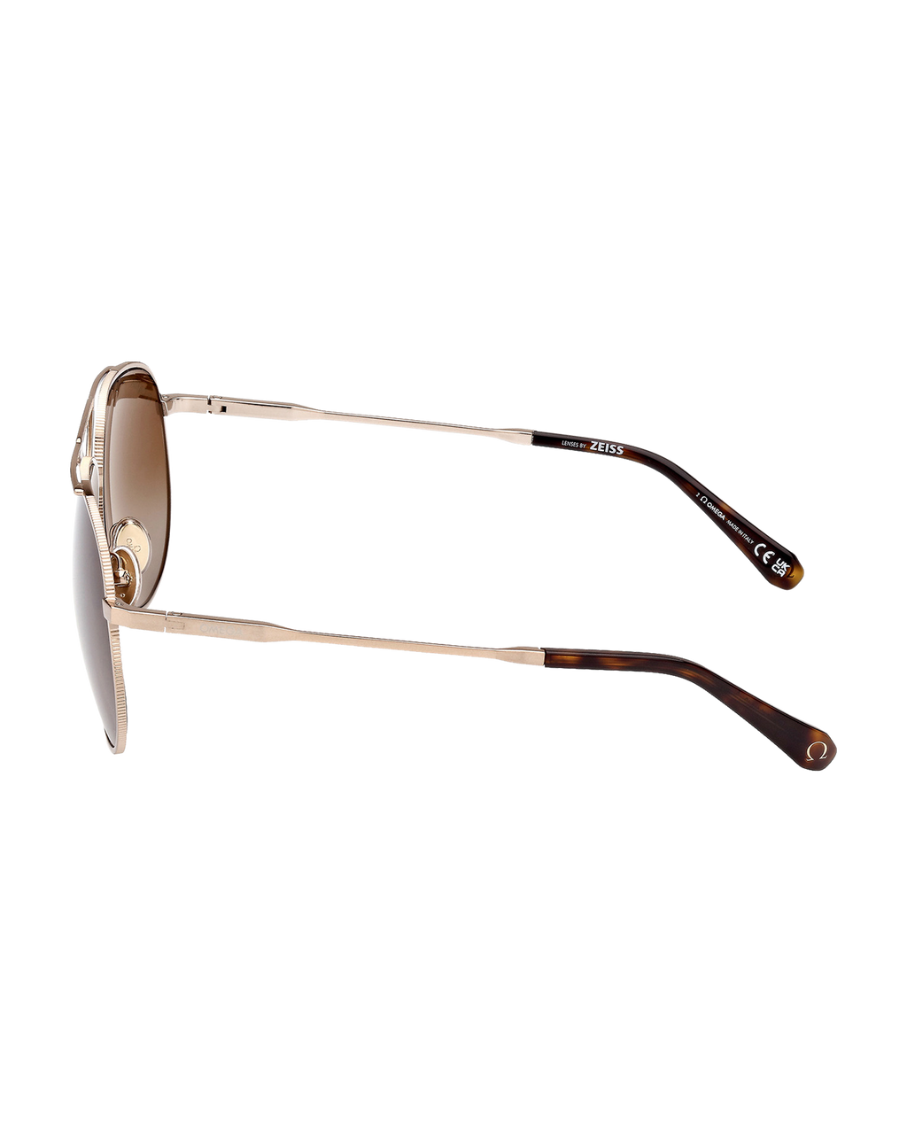 Sunglasses - Pilot style, man - OM0037-H6134F - View 2