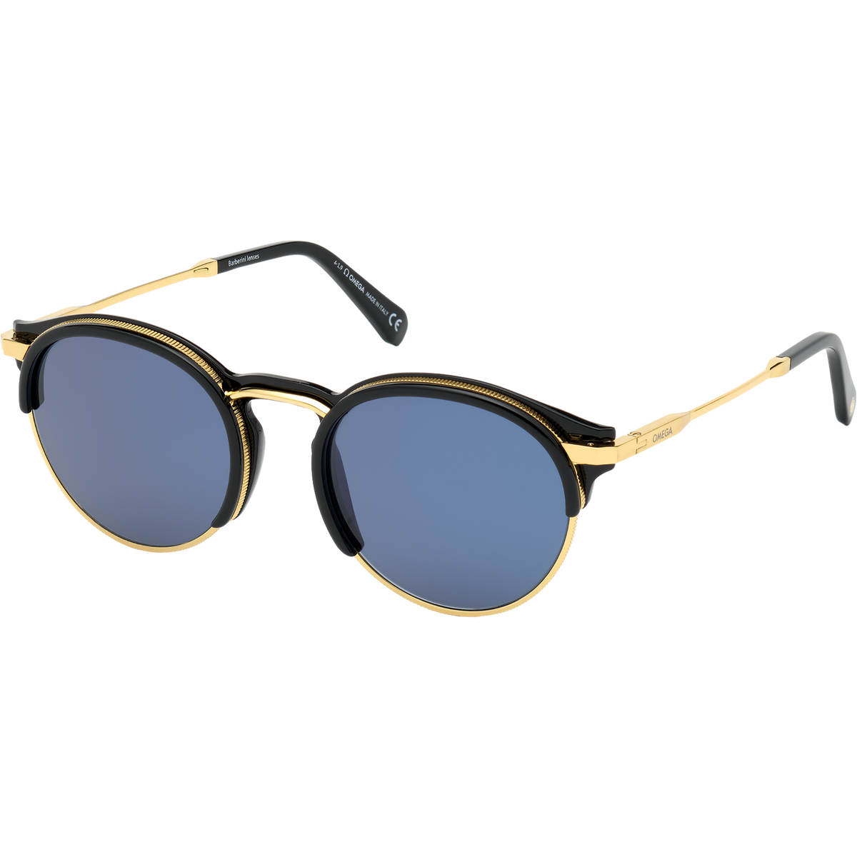 Sunglasses - Round style, man - OM0014-H5301V - View 1