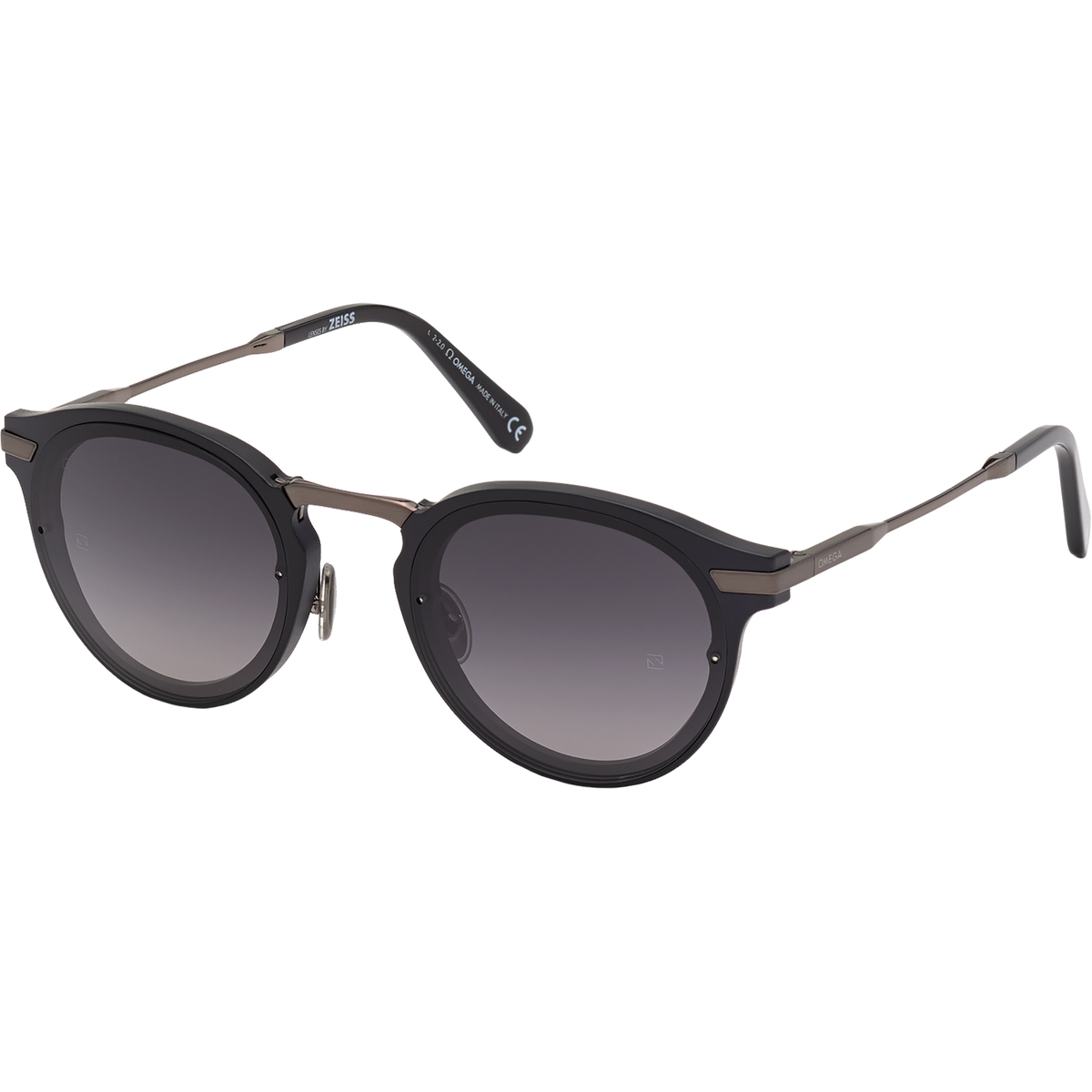Sunglasses - Round style, man - OM0029-H5491C - View 1