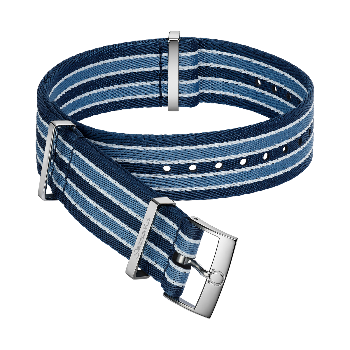 OMEGA NATO strap Polyamide, blue — 031Z019481W