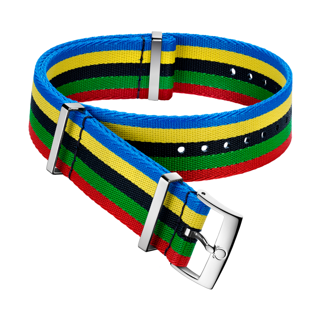 OMEGA NATO strap Polyamide, multicolour — 031CWZ010736w