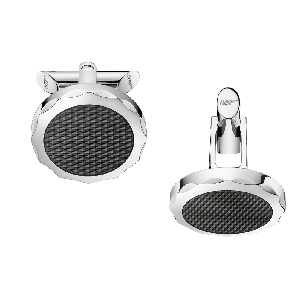 Omegamania Cufflinks, stainless steel - CA02ST0001705 - View 1
