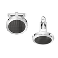 Omegamania Cufflinks, stainless steel - CA02ST0001705 - View 1