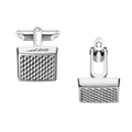 Omegamania Cufflinks, stainless steel - CA02ST0001805 - View 1