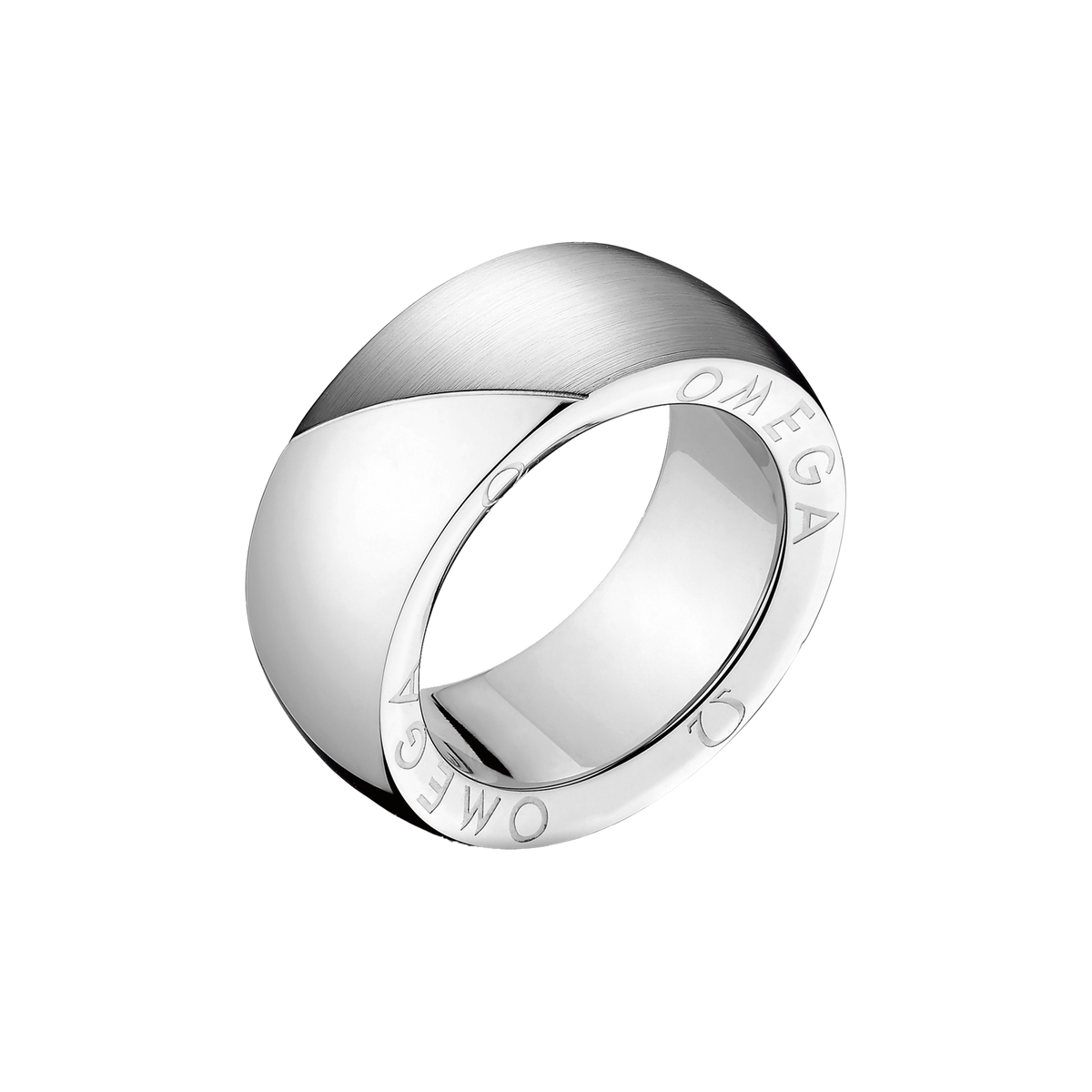 Omegamania Ring, stainless steel - R35STA02001XX - View 1