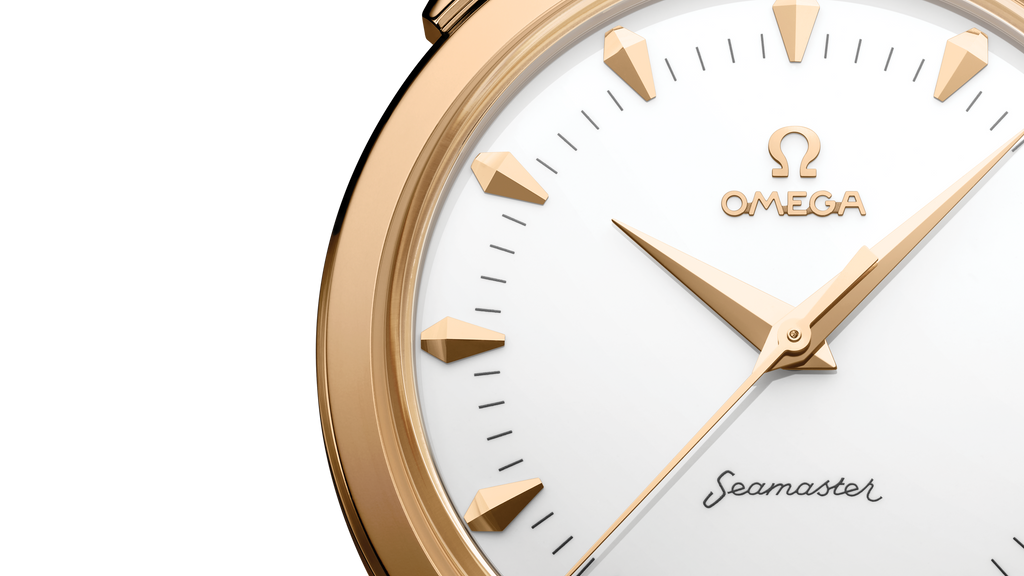 Seamaster 37 mm 37 mm, Moonshine™ gold on alligator - 52253372004001 - View 4
