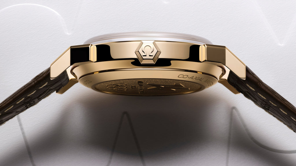 Seamaster 37 mm 37 mm, Moonshine™ gold on alligator - 52253372004001 - View 12