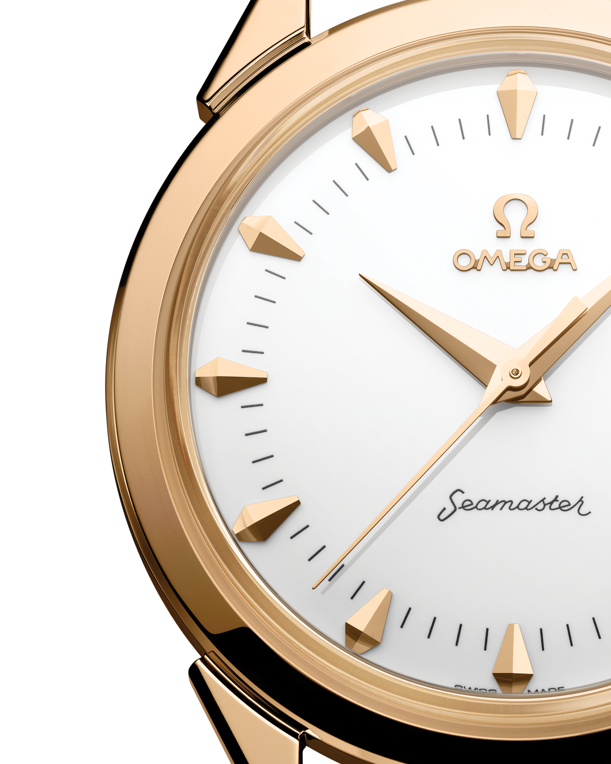 Seamaster 37 mm 37 mm, Moonshine™ gold on alligator - 52253372004001 - View 3
