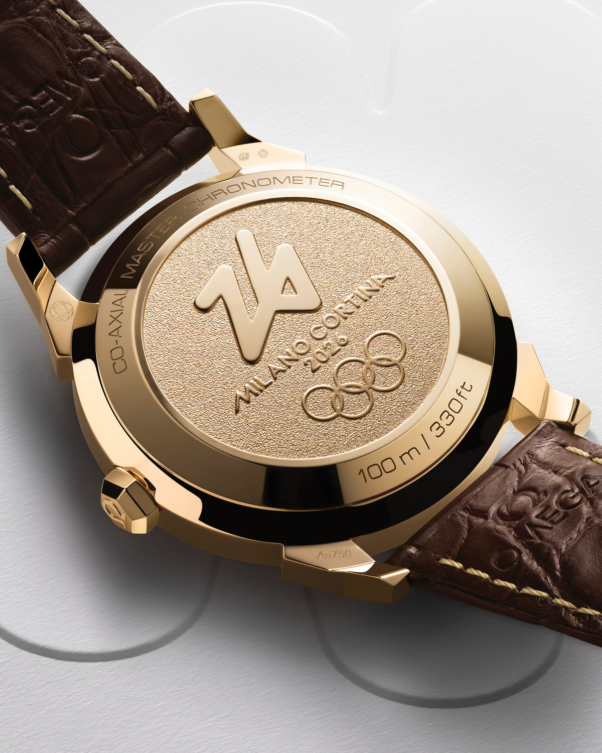 Seamaster 37 mm 37 mm, Moonshine™ gold on alligator - 52253372004001 - View 13