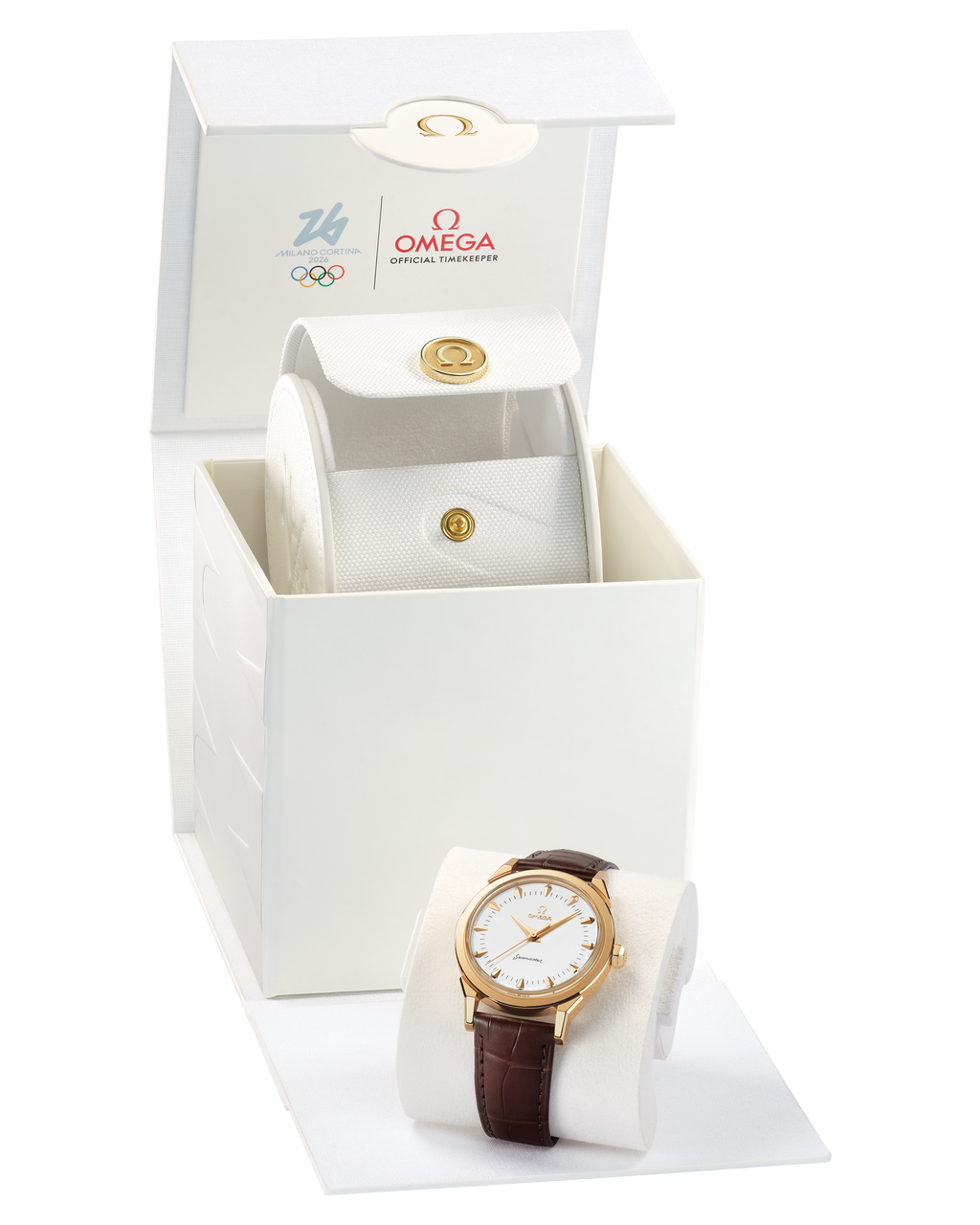 Seamaster 37 mm 37 mm, Moonshine™ gold on alligator - 52253372004001 - View 15