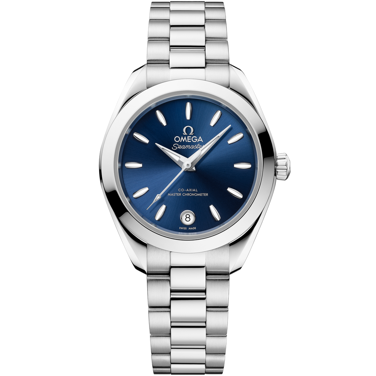 Seamaster Aqua Terra 150M 30 mm, steel on steel - 22010302003001 - View 1