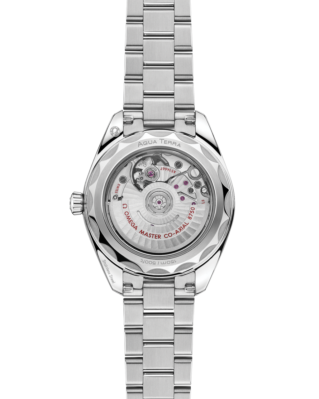 Seamaster Aqua Terra 150M 30 mm, steel on steel - 22010302060001 - View 2
