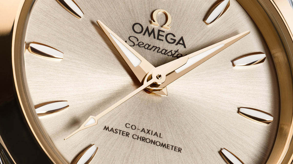 Seamaster Aqua Terra 150M 30 mm, steel - Moonshine™ gold on steel - Moonshine™ gold - 22020302002001 - View 5