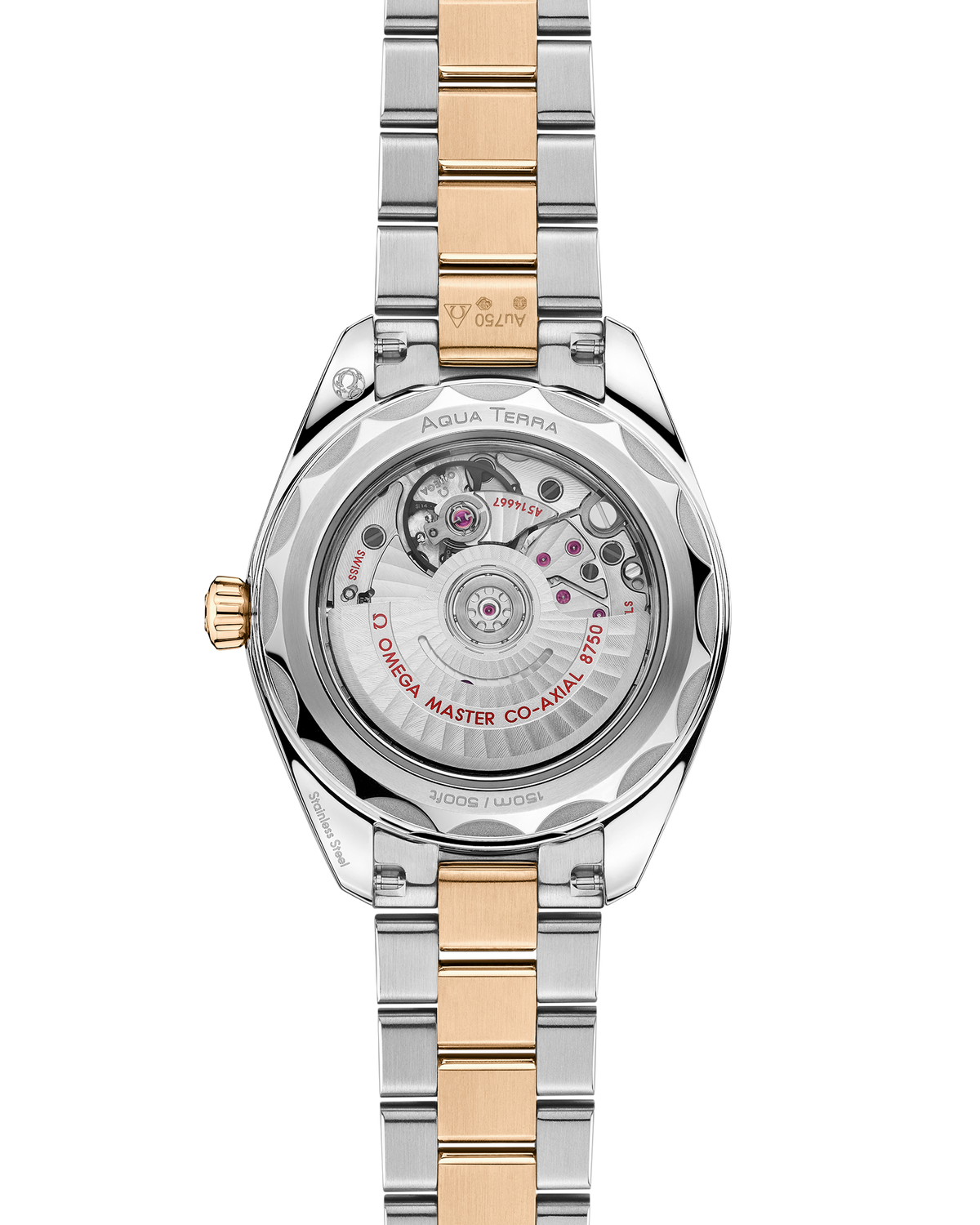 Seamaster Aqua Terra 150M 30 mm, steel - Moonshine™ gold on steel - Moonshine™ gold - 22020302002001 - View 2