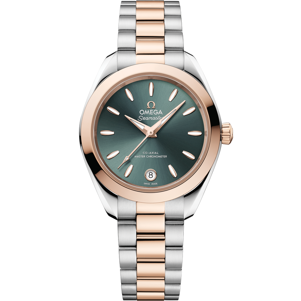Seamaster Aqua Terra 150M 30 mm, steel - Sedna™ gold on steel - Sedna™ gold - 22020302010002 - View 1