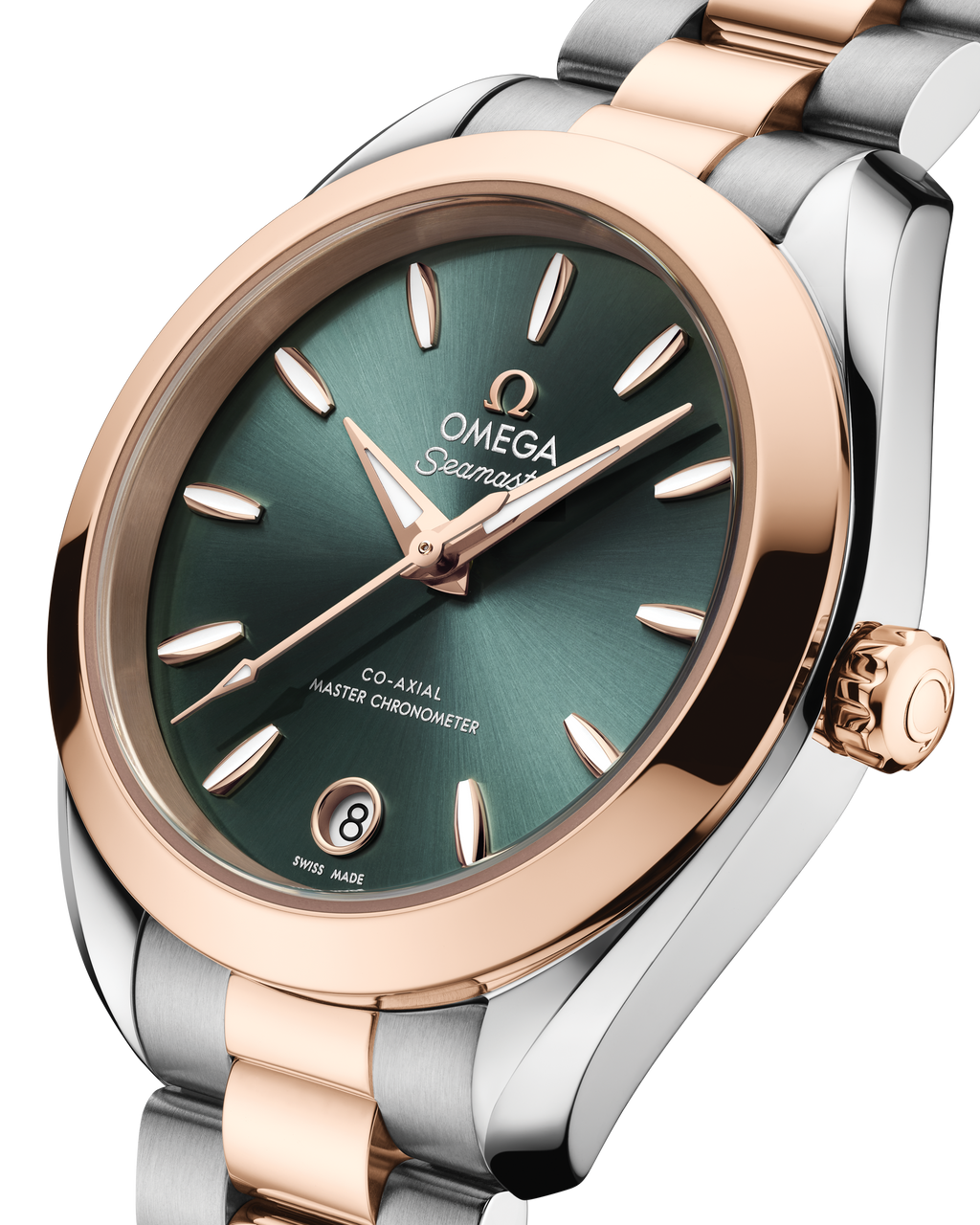 Seamaster Aqua Terra 150M 30 mm, steel - Sedna™ gold on steel - Sedna™ gold - 22020302010002 - View 7