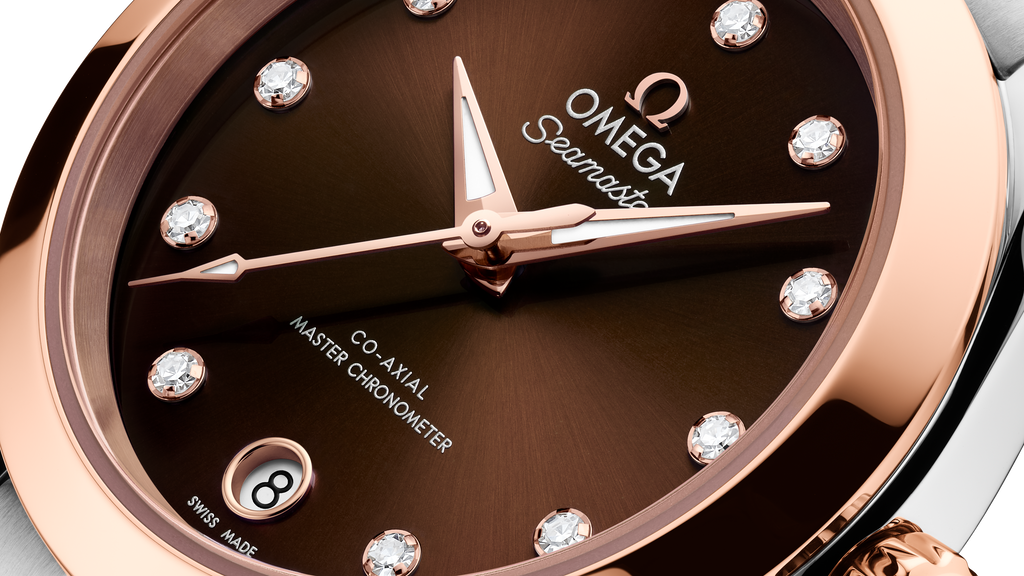 Seamaster Aqua Terra 150M 30 mm, steel - Sedna™ gold on steel - Sedna™ gold - 22020302063001 - View 5