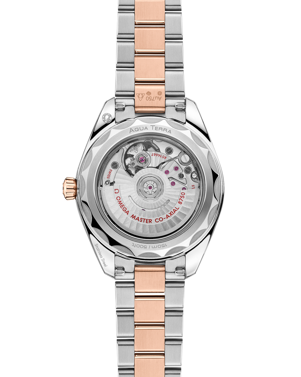 Seamaster Aqua Terra 150M 30 mm, steel - Sedna™ gold on steel - Sedna™ gold - 22020302063001 - View 2