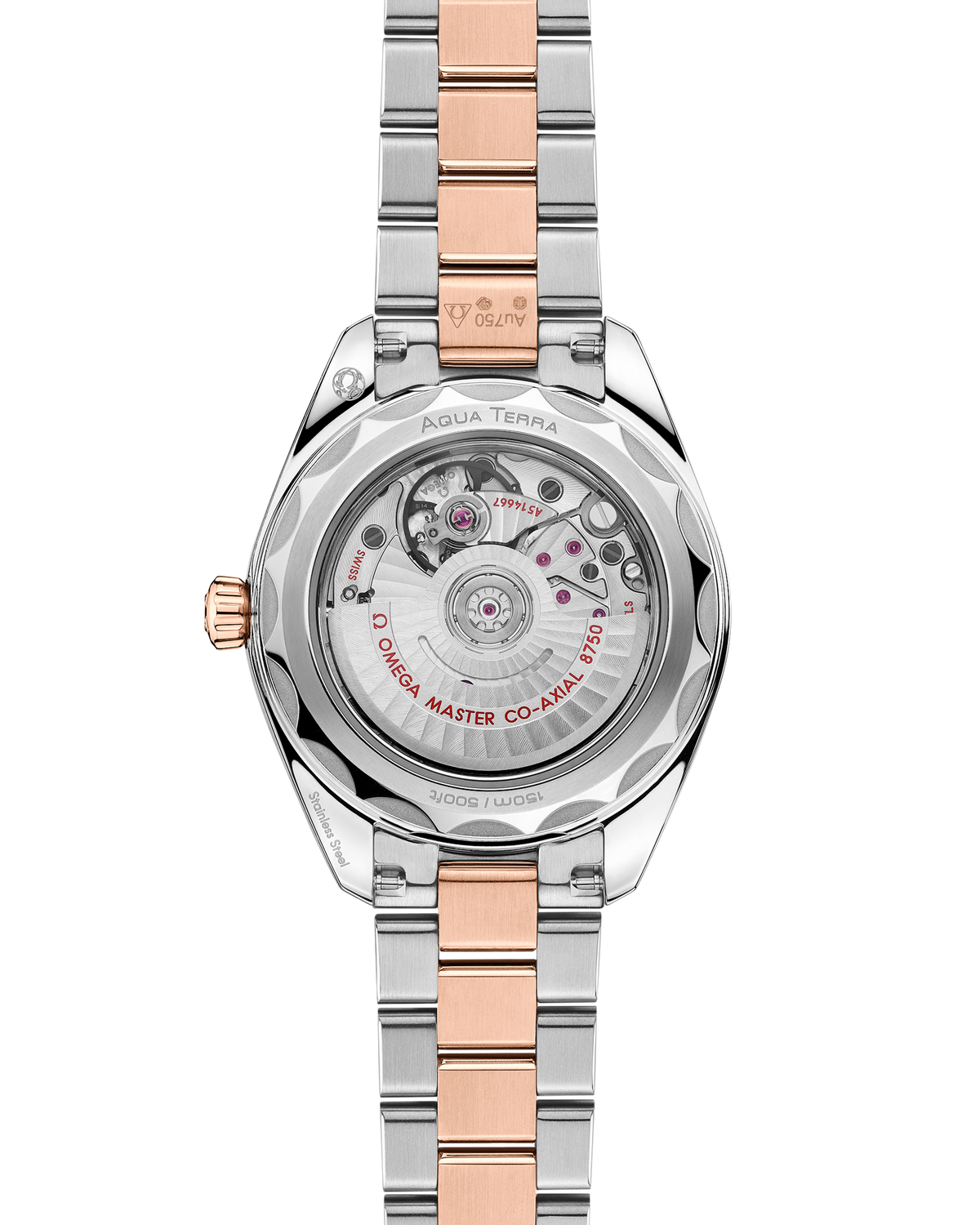 Seamaster Aqua Terra 150M 30 mm, steel - Sedna™ gold on steel - Sedna™ gold - 22020302063001 - View 2