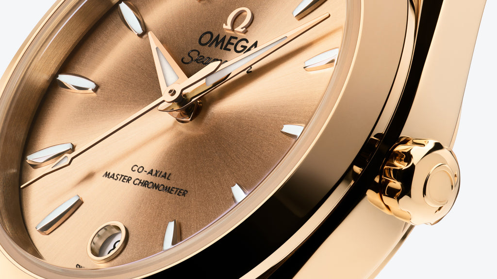 Seamaster Aqua Terra 150M 30 mm, Moonshine™ gold on Moonshine™ gold - 22050302008001 - View 4