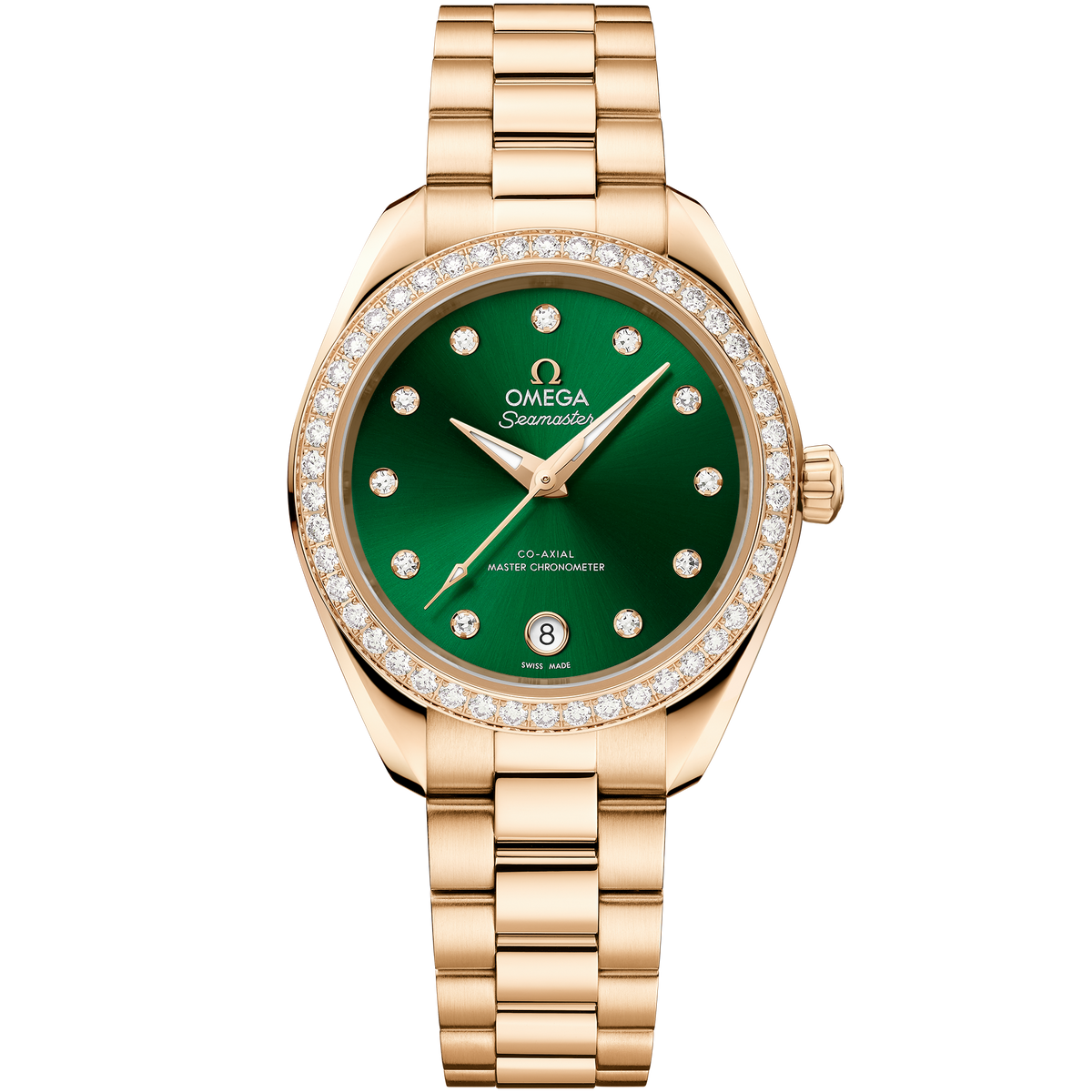 Seamaster Aqua Terra 150M 30 mm, Moonshine™ gold on Moonshine™ gold - 22055302060001 - View 1