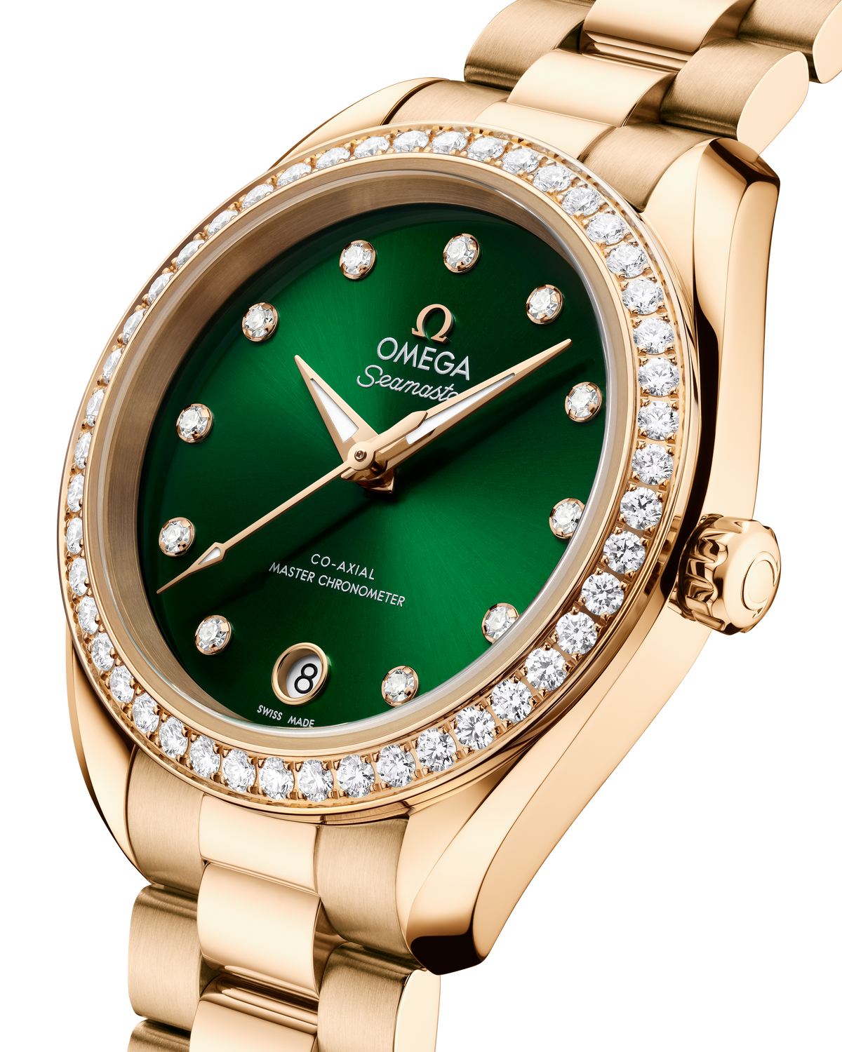 Seamaster Aqua Terra 150M 30 mm, Moonshine™ gold on Moonshine™ gold - 22055302060001 - View 3